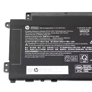 HP Pavilion x360 13-BB 13-BB0000 14-DV 14-dw000 14M-DW 14-DK 15-EH PP03XL  HSTNN-LB8S M01144-005 M01148-421 L83388-421 PV055XL 11