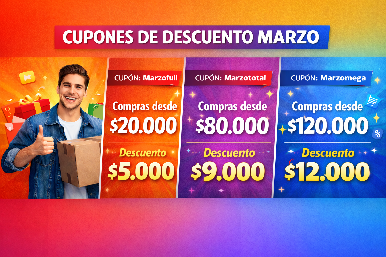 cupones de descuento Tecnofull