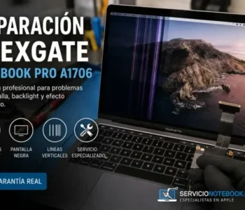 Reparación Flexgate MacBook Pro A1706 | Servicio Apple Chile