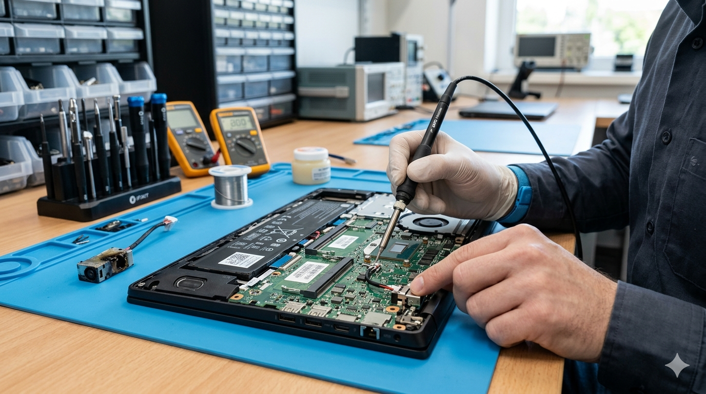 Reparación Notebook No Carga en Santiago