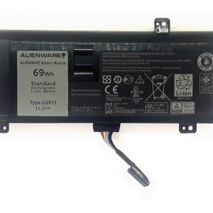 Batería Dell Alienware 14 A14 M14x R3 R4 G05YJ Y3PN0 8X70T Original 69Wh