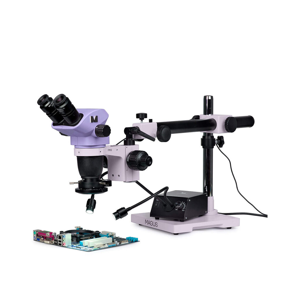 Microscopio para inspección electrónica de placas madre de notebook