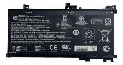 Batería Premium Quality HP TE04XL Omen 15-ax – 63.3Wh 15.4V 4 Celdas – Garantía 6 Meses
