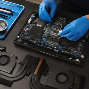Cambio de metal líquido en notebook gamer compatible
